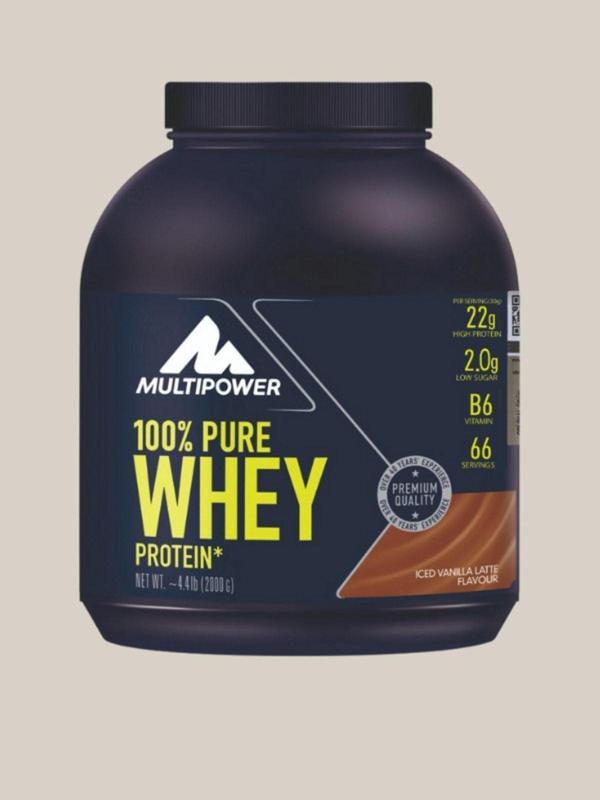 Multipower Protein Tozları - Whey Protein Iced Latte 2000G - Image 1