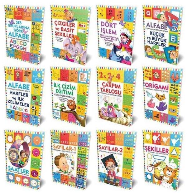 Etkinlik Kitapları Seti - 12 Kitap Takım - Halk Kitabevi Yayınevi - Image 1