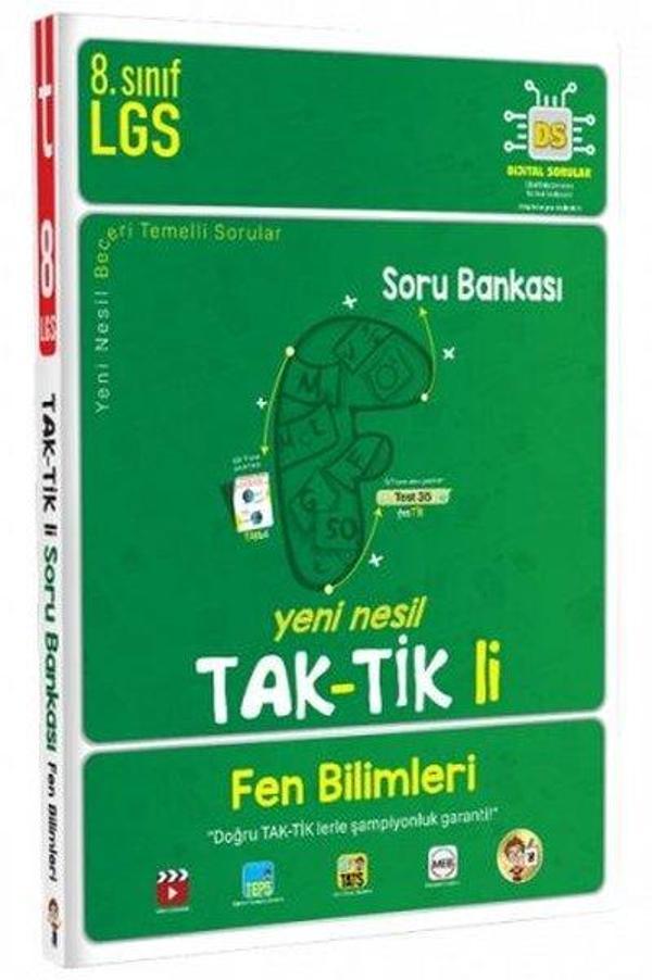 8.Sınıf Taktikli Fen Bilimleri Soru Bankası - Tonguç Akademi - Image 1