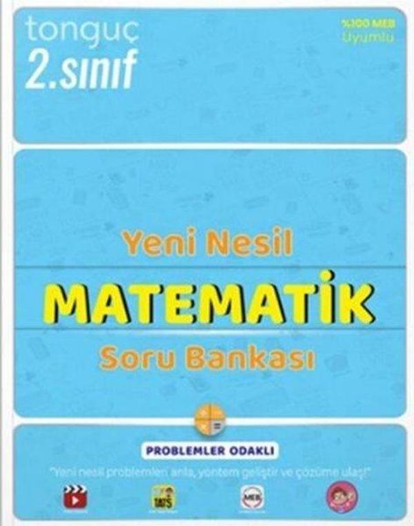 2.Sınıf Yeni Nesil Matematik Soru Bankası - Tonguç Akademi - Image 1