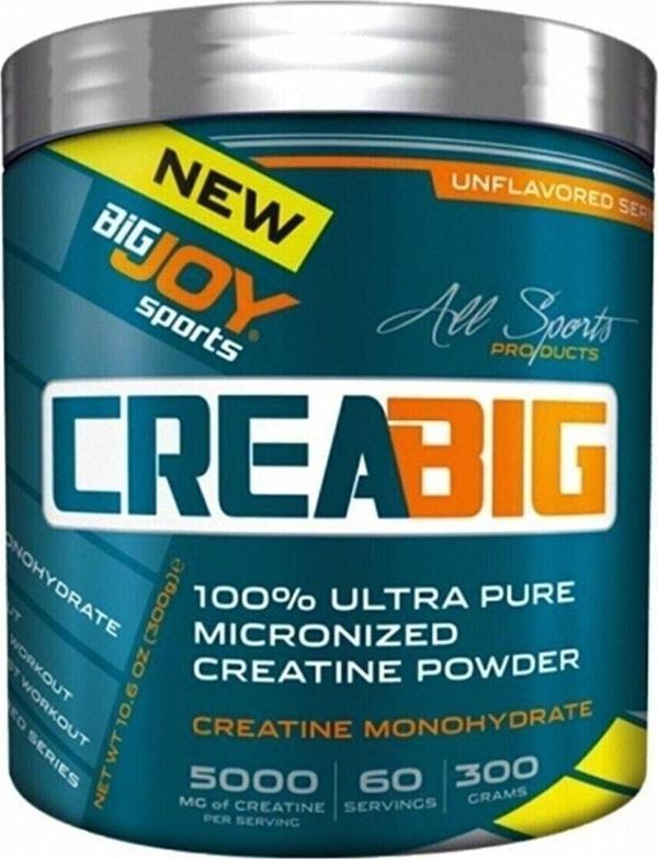 Bigjoy Sports BİGJOY SPORT Bigjoy Creatin Powder Creabig 300 gram Aromasız - Image 1