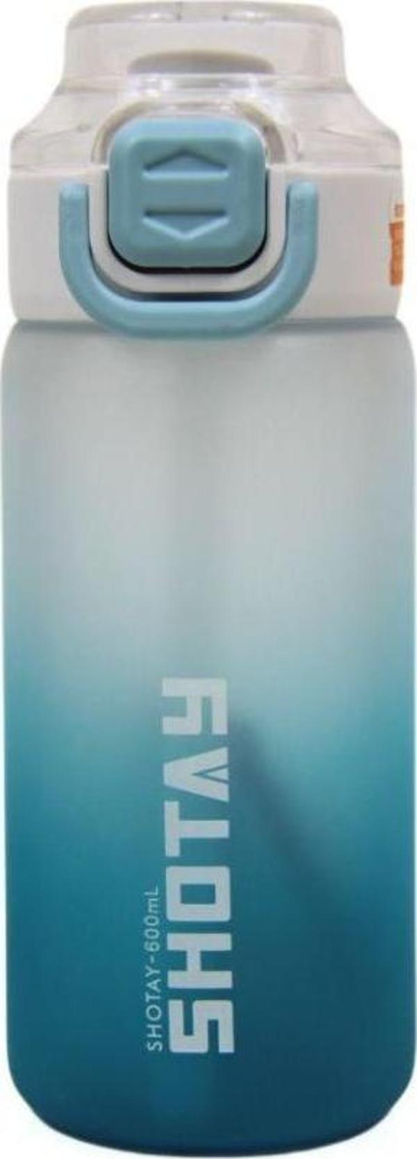 Shotay Soft Gradient Su Matarası PC Mavi 600Ml - Image 1