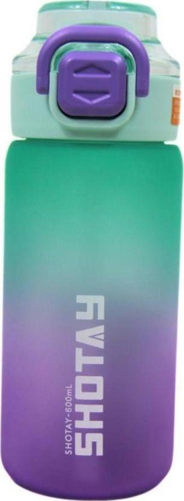 Shotay Soft Gradient Su Matarası PC Mor 600Ml - Image 1