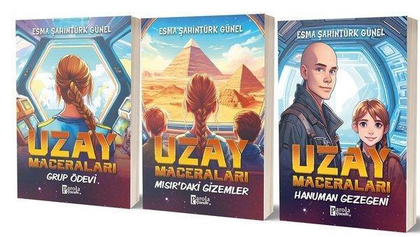 Uzay Maceraları Serisi Seti - 3 Kitap Takım - Parola Yayınları - Image 1