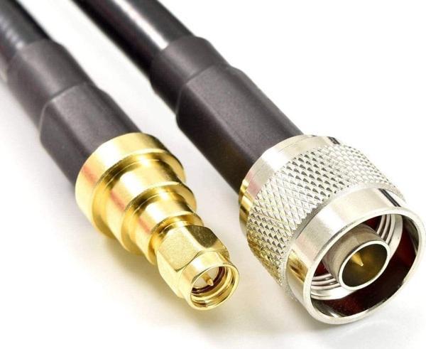 Amphenol Helium Lmr400 Kablo Özel Ölçü Sensecap Bobcat Nebra Browan Coax 20 Metre Rp Sma Male - N Male - Image 1