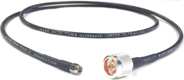 Lora Lmr 240 Kablo 2 Mt Helıum Sensecap Nebra Syncrobit Heltec Bobcat Uyumlu Siyah - Image 1