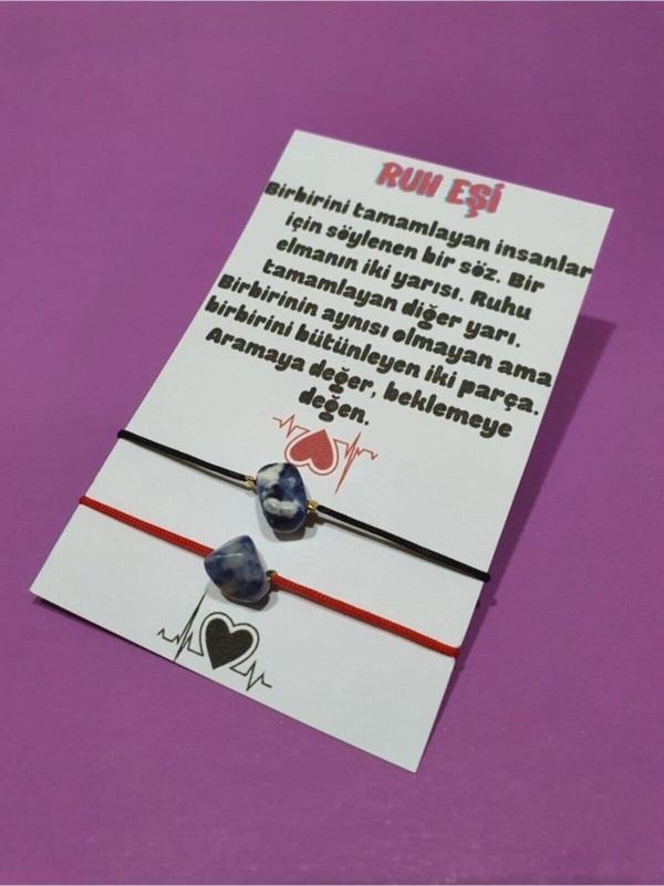 Doğal Taşlı Ip Bileklik - Image 1