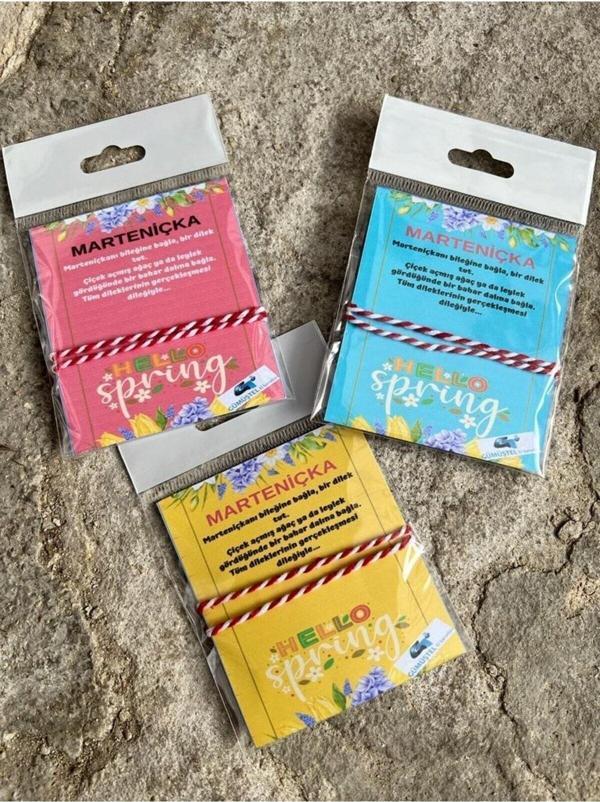 Dilek Bilekliği Özel Kartlı 6 Adet - Image 1