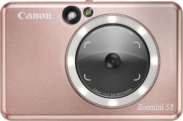 CANON Instant Cam. Printer Zoemini S2 Fotoğraf Makinesi - Pembe - Image 1