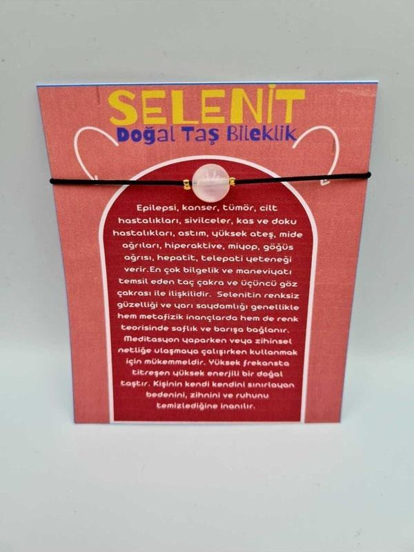 Selenit Doğal Taş Bileklik - Image 1