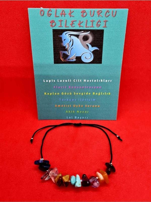 Sertifikalı Oğlak Burcu Bileklik Doğal Taş - Image 1