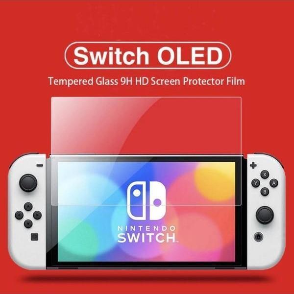 Nintendo Switch OLED Ekran Koruyucu Temperli Cam Premium Pro 9h - Image 1