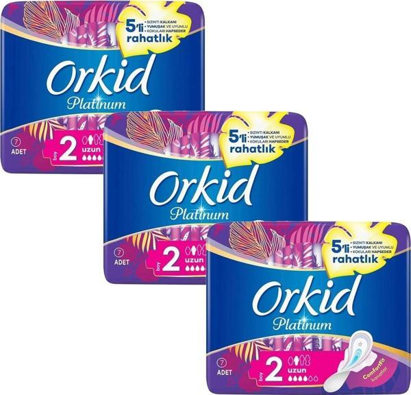 Orkid Platinum 2 No Uzun 7 li x 3 Adet - Image 1