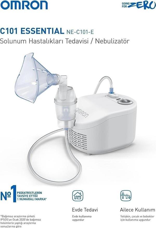 Kompresörlü Buhar Makinesi Nebulizatör Ne-c101-e - Image 1