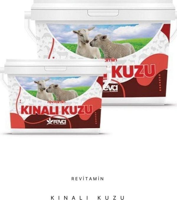 Revitamin Kınalı Kuzu Koyun Keçi Kuzu ve Buzağı Hayvan Yem Katkı 20 KG Kova - Image 1