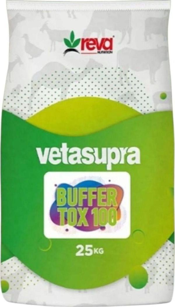 Vetasupra Buffertox 100 - Tamponlayıcı , Maya Takviyeli Ve Toksin Bağlayıcı Etkili 25 Kg - Image 1