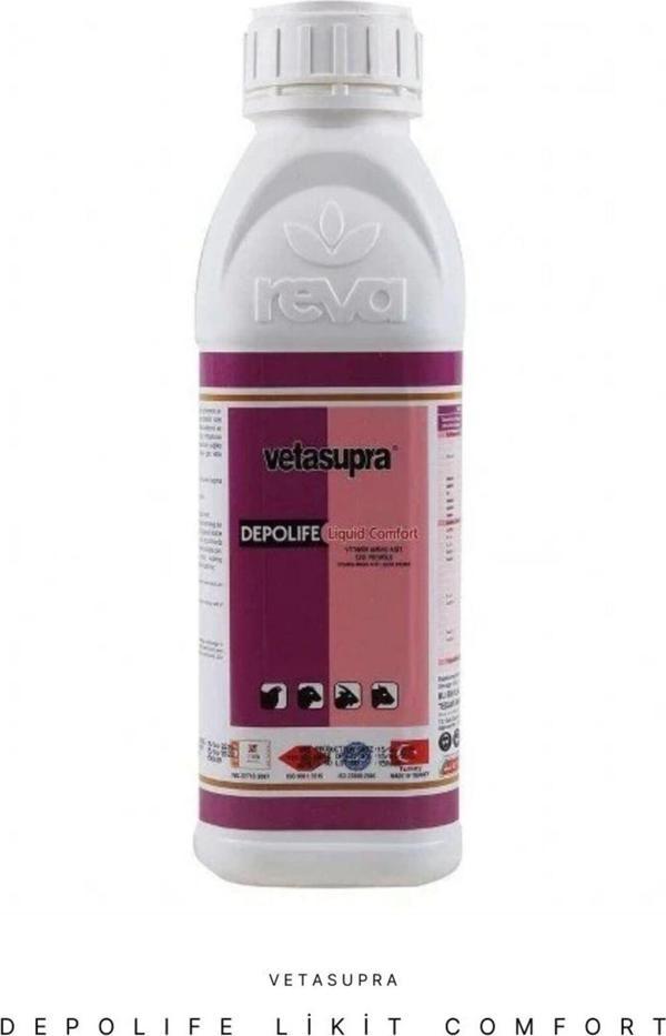Vetasupra Depolife Likit Comfort Verim Artırıcı Hayvan Yem Katkı Maddesi - 1 Kg - Image 1