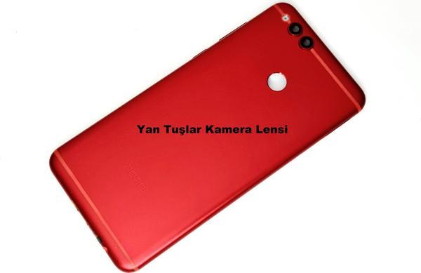 Tkgz Huawei Honor 7X Kasa Arka Pil Batarya Kapağı KIRMIZI - Image 1