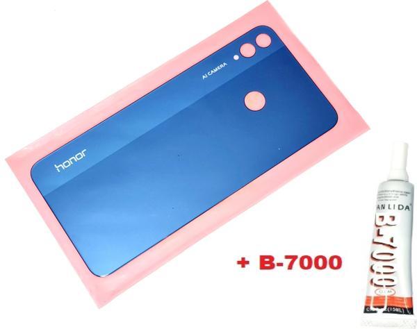 Tkgz Huawei Honor 8X Arka Pil Batarya Kapak (CAM+B-7000) MAVİ - Image 1