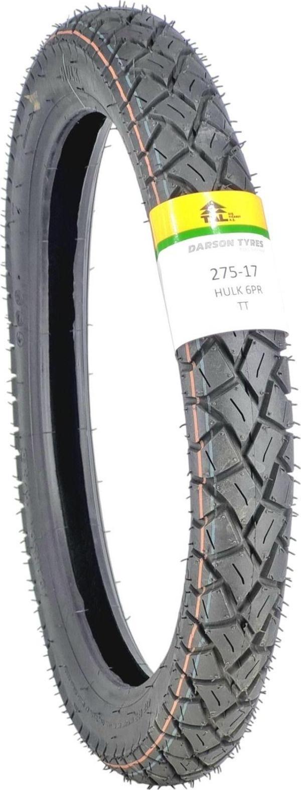 Darson Tyres Motor Lastik 275-17 Tt (Tubetype - İç Lastikli Tip) - Image 1
