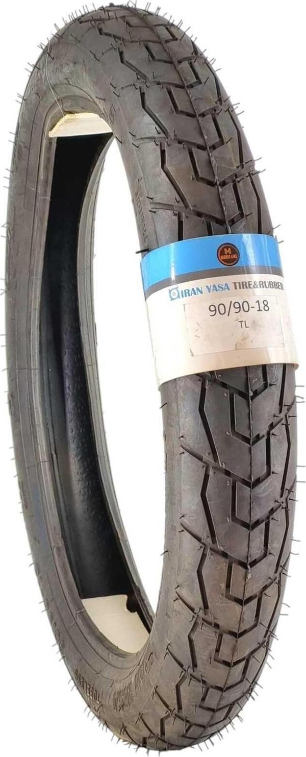 İran Yasa Tire & Rubber Yasa Motosiklet Yol Lastiği 90/90-18 Tl Tubeless( Iç Lastiksiz) - Image 1