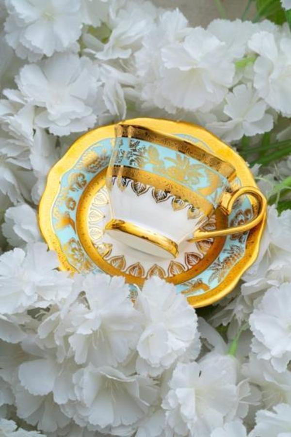 Acar HXF-06927 Harmonie Mavi 6lı Kahve Fincan Takımı - Image 1