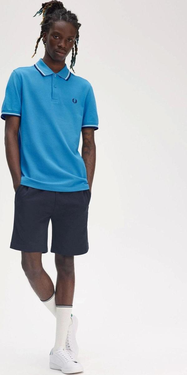 Fred Perry Erkek Sarı/Gri Logo Detaylı Sneaker - Image 1