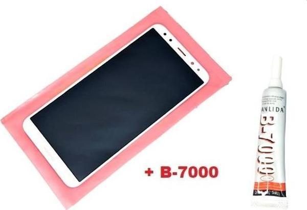 Tkgz Huawei Mate 10 Lite Lcd Ekran Dokunmatik (ORJİNAL) B-7000 BEYAZ - Image 1