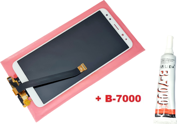 Tkgz Huawei Mate 10 Lite Lcd Ekran Dokunmatik B-7000 BEYAZ - Image 1
