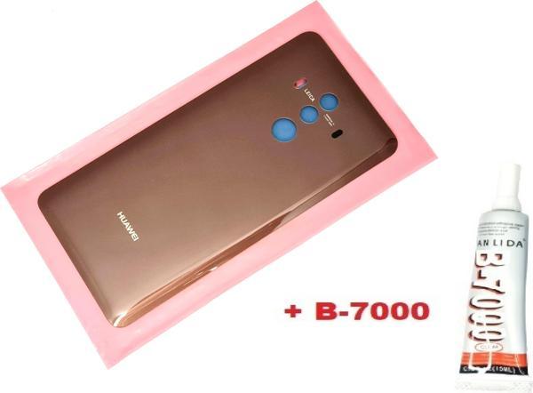 Tkgz Huawei Mate 10 Pro Arka Pil Batarya Kapağı (CAM+B-7000) GOLD - Image 1