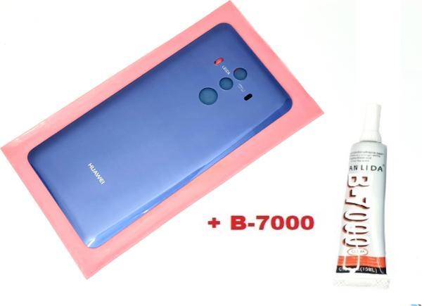 Tkgz Huawei Mate 10 Pro Arka Pil Batarya Kapağı (CAM+B-7000) MAVİ - Image 1