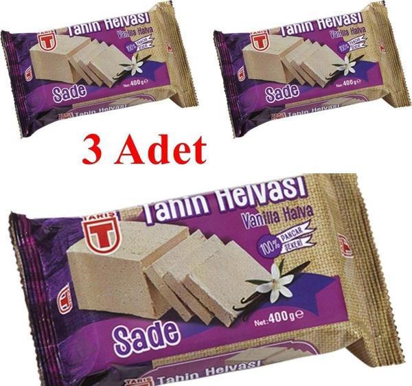 Tarpaz Sade Tahin Helva 400 Gr 3 Adet - Image 1