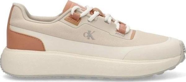 Calvin Klein Kadın  Bej Logolu Sneaker - Image 1