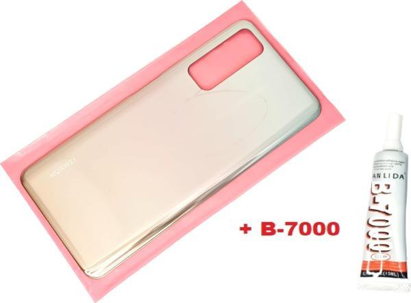 Tkgz Huawei P Smart 2021 Arka Pil Batarya Kapağı (B-7000) GOLD - Image 1