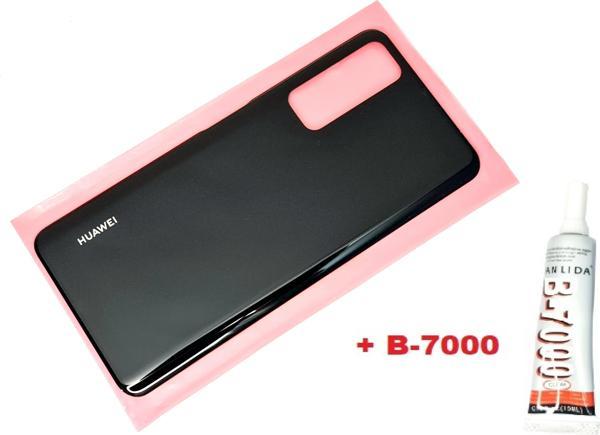 Tkgz Huawei P Smart 2021 Arka Pil Batarya Kapağı (B-7000) SİYAH - Image 1