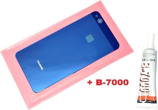 Tkgz Huawei P10 Lite Arka Pil Batarya Kapağı (CAM+B-7000) MAVİ - Image 1