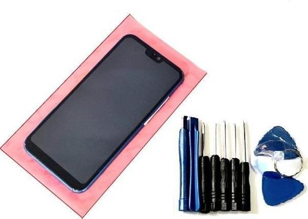Tkgz Huawei P20 Lite Lcd Ekran Dokunmatik (ÇITALI TAMİR SETİ) MAVİ - Image 1