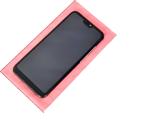 Tkgz Huawei P20 Lite Lcd Ekran Dokunmatik (FULL ÇITALI) SİYAH - Image 1