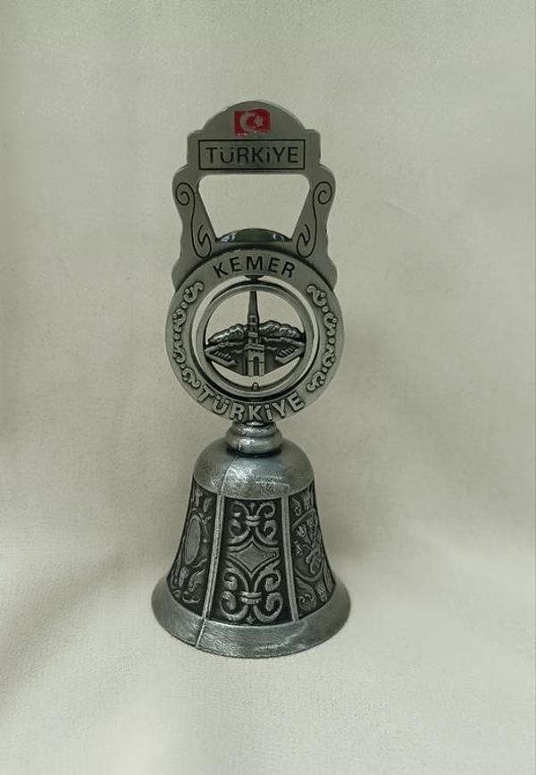 Zil Çan Resepsion Otel Okul Sallama Zili Metal Türkiye Yazılı Nostalji Müzikal Antalya Görseli - Image 1
