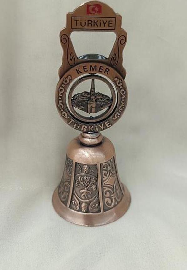 Zil Çan Resepsion Otel Okul Sallama Zili Metal Türkiye Yazılı Nostalji Müzikal Antalya Görseli - Image 1