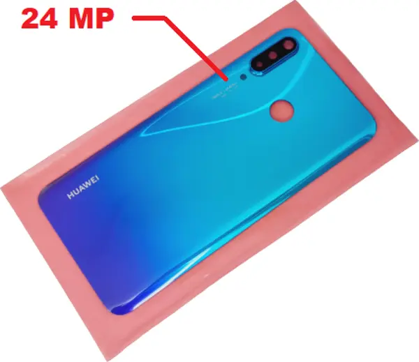 Tkgz Huawei P30 Lite Arka Kapak ( Kamera Lensli 24 MP) MAVİ - Image 1