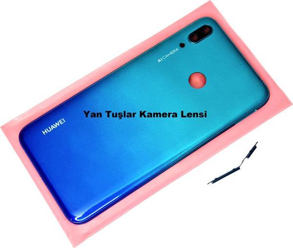 Tkgz Huawei Y7 2019 Kasa Arka Pil Batarya Kapağı MAVİ - Image 1