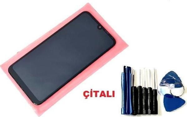 Tkgz Huawei Y7 2019 Lcd Ekran Dokunmatik SİYAH (ÇITALI TAMİR SETİ) - Image 1