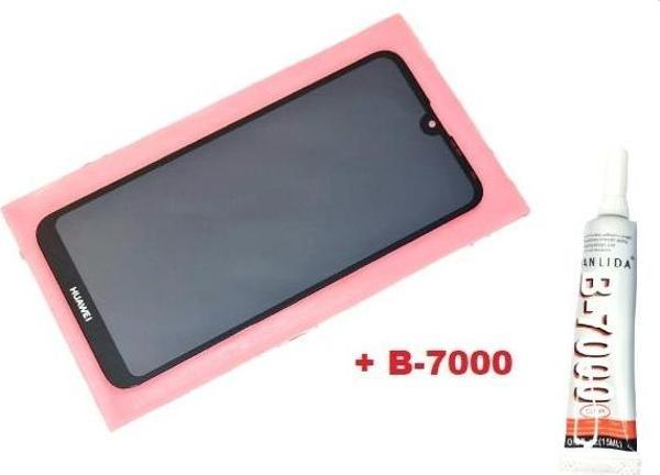 Tkgz Huawei Y7 2019 Lcd Ekran Dokunmatik Siyah (ORJİNAL) B-7000 - Image 1