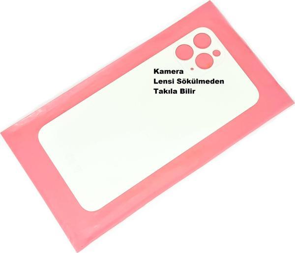 Tkgz İphone 12 PRO Arka Kapak (CAM) beyaz - Image 1