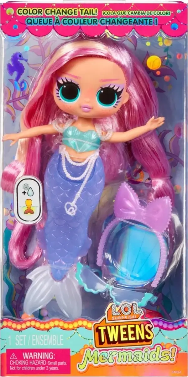 L.O.L. Surprise Tweens Deniz Kızı Bebeği Lola Wawes 510451 - Image 1