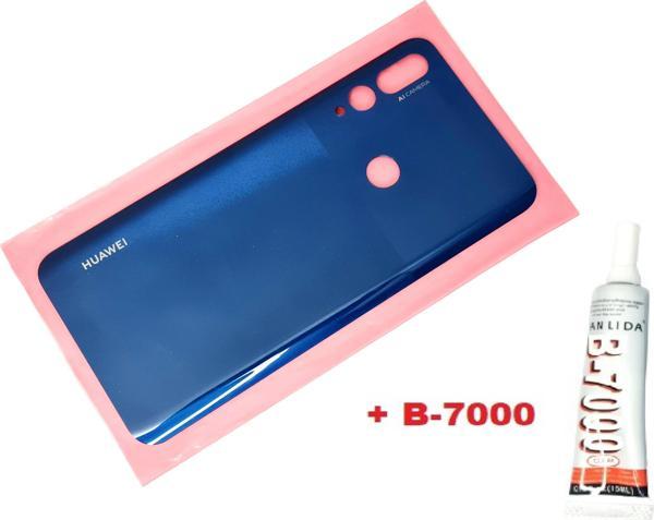 Tkgz Huawei Y9 Prime 2019 Arka Pil Batarya Kapağı (B-7000) MAVİ - Image 1