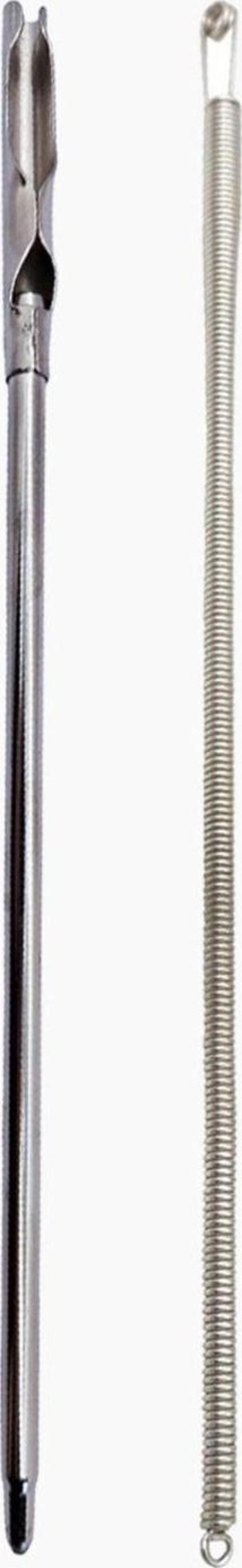 Kordon Lastik ve İplik Geçirme Aparatı Metal 2li Set - Image 1