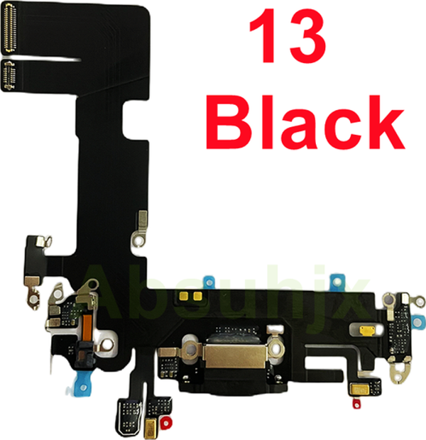 Tkgz İphone 13 FULL Şarj Soketi (SİYAH) - Image 1