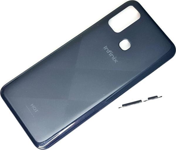 Tkgz İnfinix Hot 9 PLAY KASA Arka Pil Batarya Kapağı SİYAH - Image 1